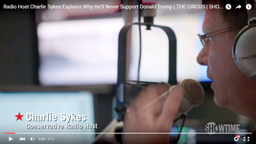 Charly Sykes en su programa con ocasión de una entrevista realizada por Circus-Showtime (Youtube). 