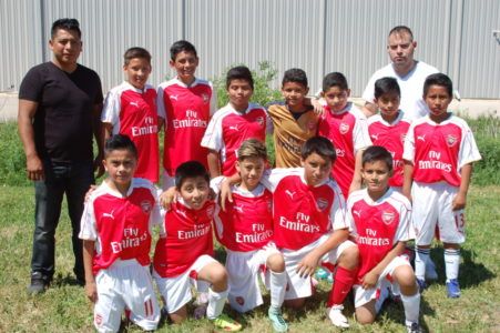 “Gunner’s”, equipo infantil que participa en la Liga Latina