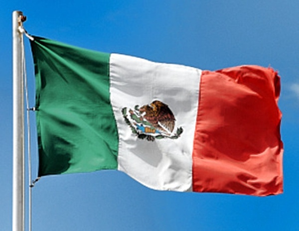 Bandera nacional de Mexico