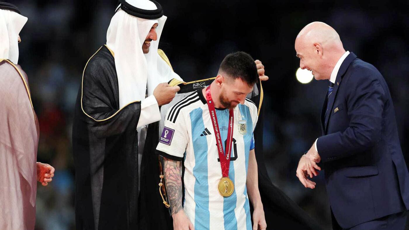 Messi fue coronado como el rey del fútbol mundial