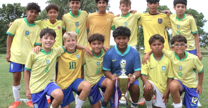 <strong>Emocionante final del Torneo Infantil de la Liga Latina: “Joga Bonito” campeón y “Cruz Azul” subcampeón</strong>