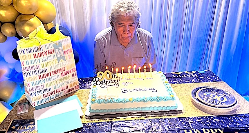 !!Luis Castillo celebró sus 90 años: una vida de fe, servicio y esperanza!!