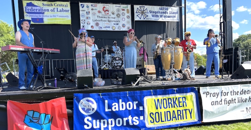 <strong>Con música, solidaridad y mensajes de unidad, Madison celebró la Fiesta Anual del Día del Trabajo</strong>