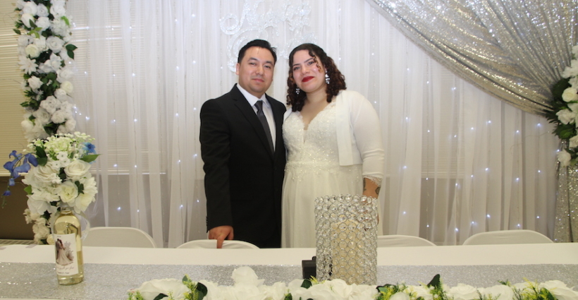 <strong>Boda de Alan Zamora Ariola con Aleneth Claudio de los Santos en Madison</strong>