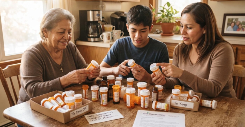 ¡Protege a tu familia y al medio ambiente! Llega el Día de Recolección de Medicamentos Vencidos en Madison